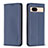 Leather Case Stands Flip Cover Holder B23F for Google Pixel 8a 5G