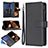 Leather Case Stands Flip Cover Holder B23F for Motorola Moto Edge (2023) 5G