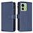 Leather Case Stands Flip Cover Holder B23F for Motorola Moto Edge (2023) 5G