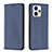 Leather Case Stands Flip Cover Holder B23F for Motorola Moto G23