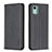 Leather Case Stands Flip Cover Holder B23F for Nokia C12