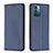 Leather Case Stands Flip Cover Holder B23F for Nokia G11