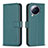 Leather Case Stands Flip Cover Holder B23F for Xiaomi Civi 3 5G Green