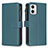 Leather Case Stands Flip Cover Holder B25F for Motorola Moto G73 5G