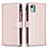 Leather Case Stands Flip Cover Holder B25F for Nokia C12