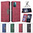 Leather Case Stands Flip Cover Holder B26F for Nokia G11