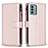 Leather Case Stands Flip Cover Holder B26F for Nokia G22