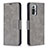 Leather Case Stands Flip Cover Holder BF1 for Xiaomi Redmi Note 10 Pro 4G