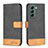 Leather Case Stands Flip Cover Holder BF2 for Samsung Galaxy S24 Plus 5G