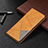 Leather Case Stands Flip Cover Holder BF5 for Xiaomi Redmi Note 10 Pro 4G Light Brown