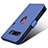 Leather Case Stands Flip Cover Holder BY1 for Asus ROG Phone 3 Blue