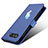 Leather Case Stands Flip Cover Holder BY1 for Asus ROG Phone 5 Ultimate Blue