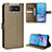 Leather Case Stands Flip Cover Holder BY1 for Asus Zenfone 7 Pro ZS671KS