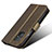 Leather Case Stands Flip Cover Holder BY1 for Asus ZenFone 8 Mini