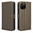 Leather Case Stands Flip Cover Holder BY1 for Huawei Enjoy 50z