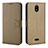 Leather Case Stands Flip Cover Holder BY1 for Nokia C100