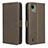 Leather Case Stands Flip Cover Holder BY1 for Nokia C110