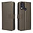 Leather Case Stands Flip Cover Holder BY1 for Nokia C22