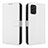 Leather Case Stands Flip Cover Holder BY1 for Nokia G100 White