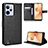 Leather Case Stands Flip Cover Holder BY1 for Realme C31