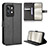 Leather Case Stands Flip Cover Holder BY1 for Realme GT2 Pro 5G