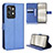 Leather Case Stands Flip Cover Holder BY1 for Realme GT2 Pro 5G Blue