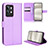 Leather Case Stands Flip Cover Holder BY1 for Realme GT2 Pro 5G Purple