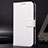 Leather Case Stands Flip Cover Holder BY1 for Samsung Galaxy A22s 5G White