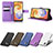 Leather Case Stands Flip Cover Holder BY1 for Samsung Galaxy M04