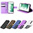 Leather Case Stands Flip Cover Holder BY1 for Samsung Galaxy S22 5G