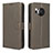 Leather Case Stands Flip Cover Holder BY1 for Sharp Aquos R8