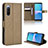 Leather Case Stands Flip Cover Holder BY1 for Sony Xperia 10 III Lite