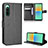 Leather Case Stands Flip Cover Holder BY1 for Sony Xperia 10 IV