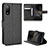 Leather Case Stands Flip Cover Holder BY1 for Sony Xperia Ace II SO-41B