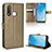 Leather Case Stands Flip Cover Holder BY1 for Vivo iQOO U3 4G