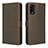 Leather Case Stands Flip Cover Holder BY1 for Wiko Power U10