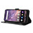 Leather Case Stands Flip Cover Holder BY1 for Wiko Voix