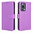 Leather Case Stands Flip Cover Holder BY1 for Xiaomi Mi 13 Lite 5G Purple