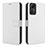 Leather Case Stands Flip Cover Holder BY1 for Xiaomi Redmi Note 12S White