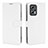 Leather Case Stands Flip Cover Holder BY1 for Xiaomi Redmi Note 12T Pro 5G White