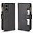 Leather Case Stands Flip Cover Holder BY2 for Huawei Nova 9 Black