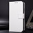 Leather Case Stands Flip Cover Holder BY2 for Realme 8 5G White