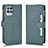 Leather Case Stands Flip Cover Holder BY2 for Realme 8i Green