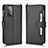 Leather Case Stands Flip Cover Holder BY2 for Samsung Galaxy A52 4G Black