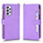 Leather Case Stands Flip Cover Holder BY2 for Samsung Galaxy A53 5G Purple