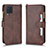 Leather Case Stands Flip Cover Holder BY2 for Samsung Galaxy F22 4G