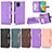 Leather Case Stands Flip Cover Holder BY2 for Samsung Galaxy M32 4G