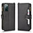 Leather Case Stands Flip Cover Holder BY2 for Samsung Galaxy S20 Lite 5G Black