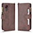 Leather Case Stands Flip Cover Holder BY2 for Samsung Galaxy XCover 5 SM-G525F