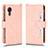 Leather Case Stands Flip Cover Holder BY2 for Samsung Galaxy XCover 5 SM-G525F